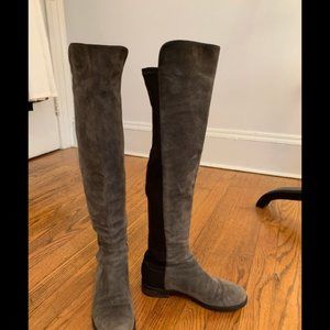 Stuart Weitzman Smoke Suede 5050